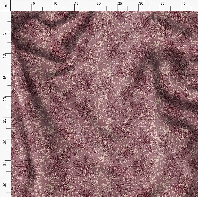 Soimoi Tribal Print - Brown, Moss Georgette Fabric Material - 42 Inch Wide, 1 Yard, Unstitched Versatile Fabric for Dresses, Skirts, Blouses, Drapery Projects