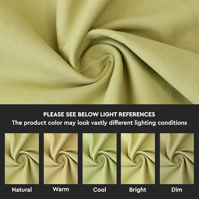Encasa XO Throw Pillow Covers 18x18 in Set of 2 Sage Green | No Inserts | Cotton Pillow Covers for Living Room, Bed, Sofa, Couch | Decorative Cushion Covers with Improved Zipper