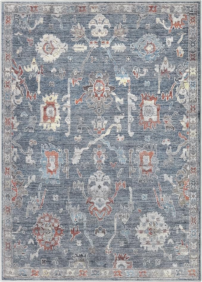 Keen Home Design 36"x60" Rug - Machine Washable Entry Rug with Non-Slip Backing, Ideal for Enteryway, Kitchen, Bathroom, Laundry Room - Vintage, Easy Clean, Durable, Low Pile - (3' x 5')