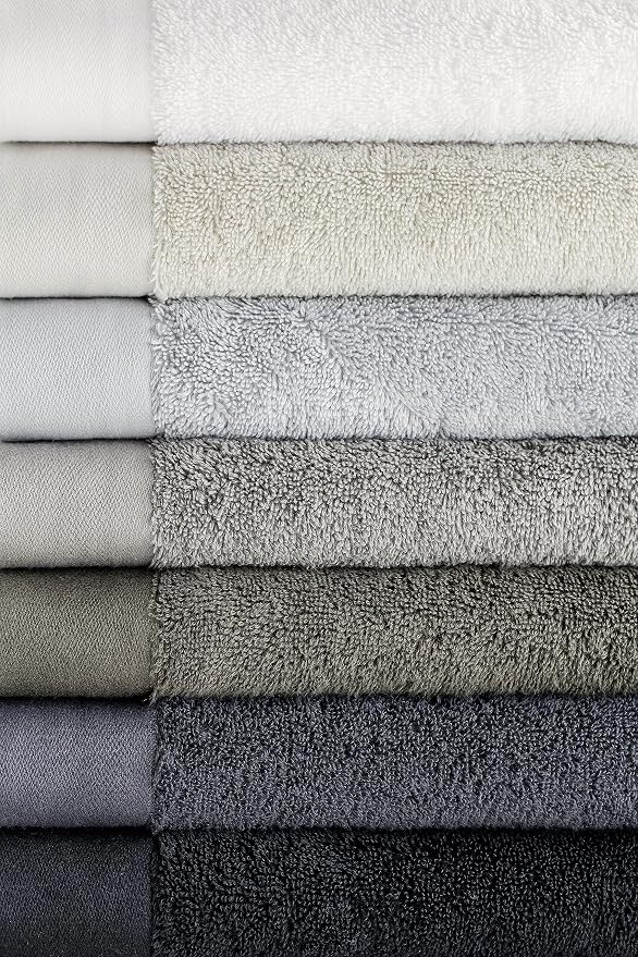 Blomus Riva 69132 Guest Towels Micro Chip Set of 4 Organic Terry Washcloth Set of 4
