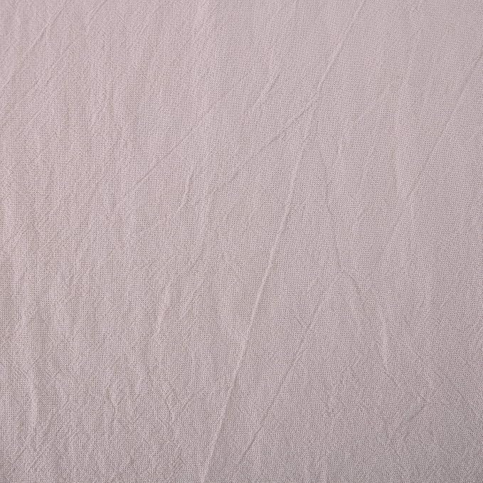Archaeo Washed Cotton Small Window Twist Tab Cafe Curtains, 52" x 36", Rose Quartz