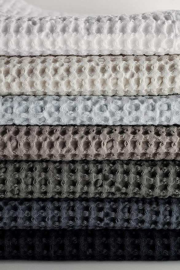 Blomus Caro Waffle Bath Towel Magnet (Charcoal) 20X39 / 50x100cm