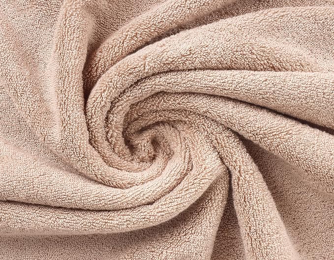 Organic Cotton Luxuriously Plush Washcloths Pack of 6 | GOTS & Oeko-TEX Certified | Premium Quality Face Towels | Feather Touch Technology|650 GSM Long Staple|Soft, Quick Dry & Ultra-Absorbent
