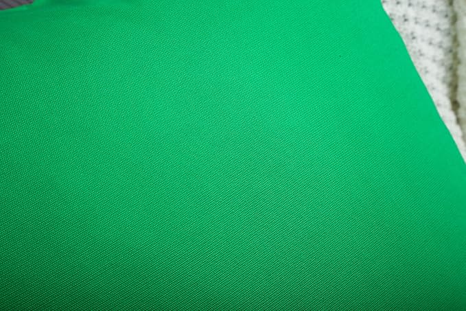TangDepot 100% Cotton Solid Throw Pillow Cover 12x12 Bright Green | 100% cotton, same-color zip, machine wash & air dry. For living room, bedroom, office, car. 42 colors, 14 sizes. Cover only.